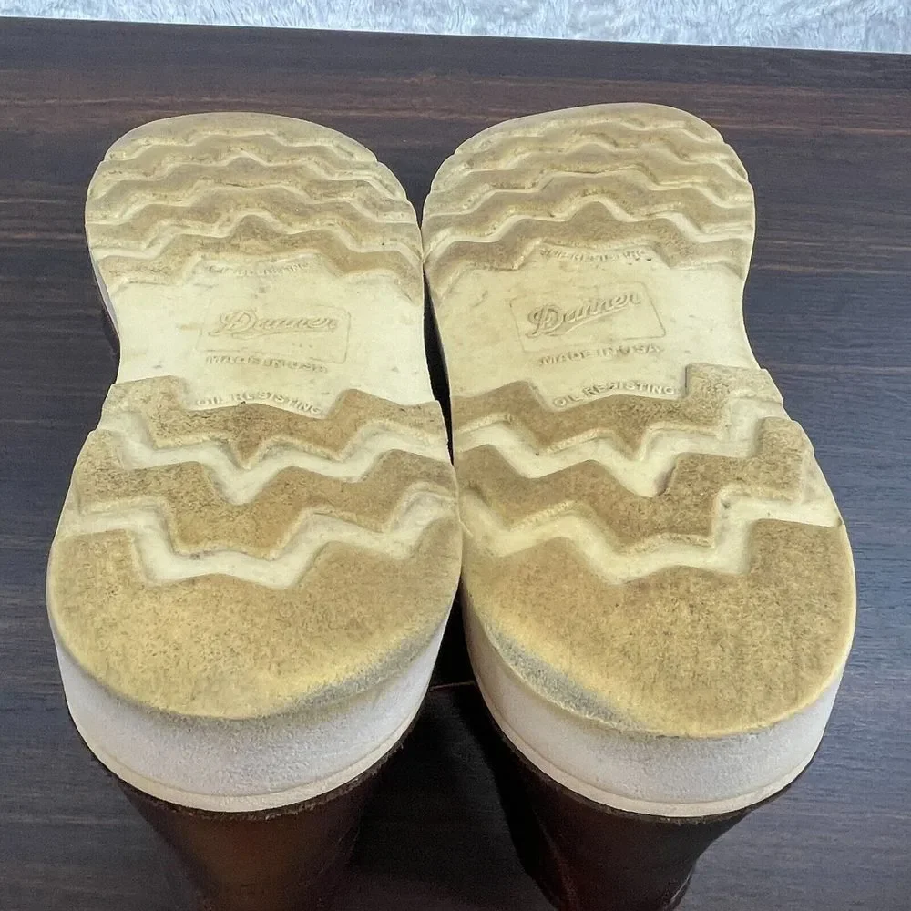 Danner Bull Run Moc Toe 6’ Inch Brown Steel Toe Men’s Size 12 Brown Work Boot - Picture 9 of 10